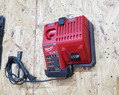 Milwaukee 48-59-1812  Charger Wall Mount - Tool Battery Charger Holder