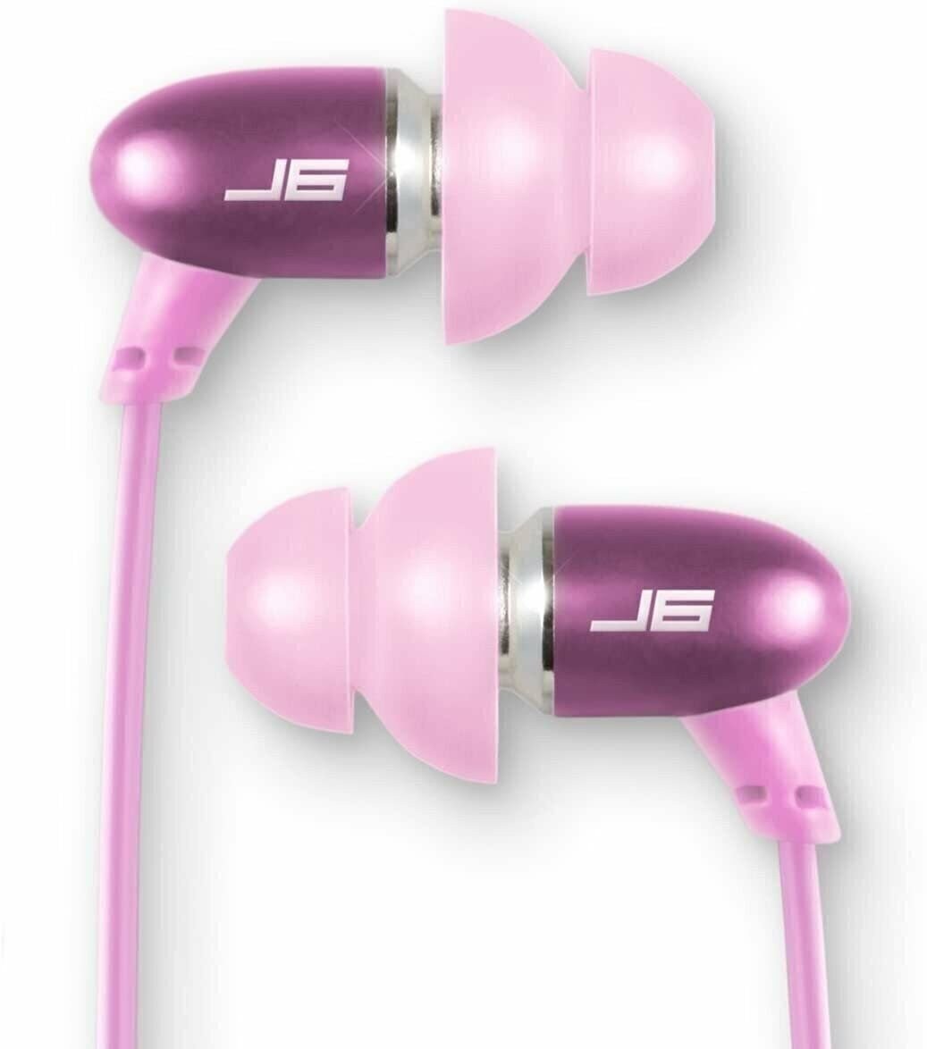 JLab Audio J6 High Fidelity Metal Ergonomic Earbuds Style He