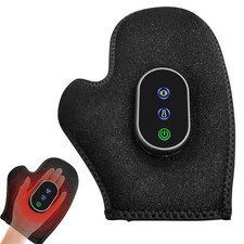 Cordless Hand Massager with 3 Heat and vibration for Arthritis and Carpal Tunnel
