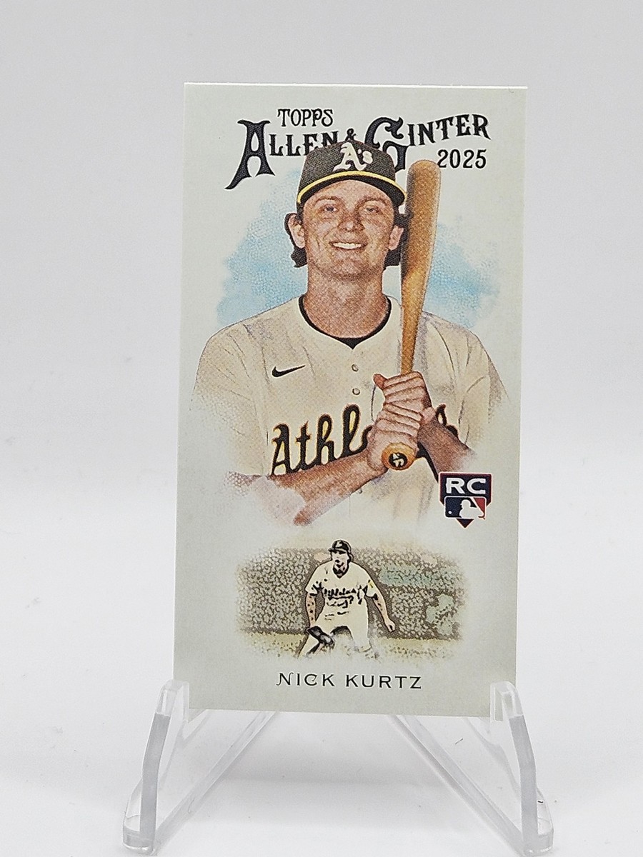 2025 Topps Allen & Ginter Nick Kurtz #N222-30 1889 N22 Mini | eBay