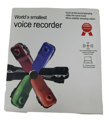 Mini DV World's Smallest Voice Recorder- NEW