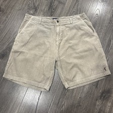 Toes On The Nose Shorts Beige Fat Corduroy Size 40 Tan Shorts Surf Skate