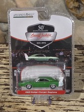 Greenlight 50th Anniversary Barrett Jackson 1969 Dodge Charger Daytona #37240-B