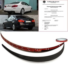 Heckspoiler Heckspoilerlippe LACKIERT schwarz hochglanz + 3M passend f�r BMW F10