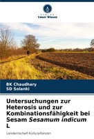 Bk Chaudhary (U. A.) | Untersuchungen Zur Heterosis Und Zur...