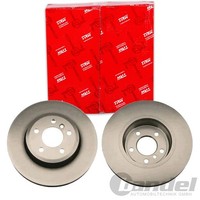 2X Trw Bremsscheiben 325Mm BelÜFtet Vorne Passend FÜR Bmw X3 | DF4392S