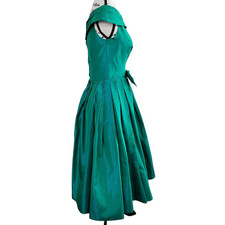 Women’s Off-Shoulder Bodycon Dress — Ruched High Waist Long Dress For Cocktail Parties - View #6