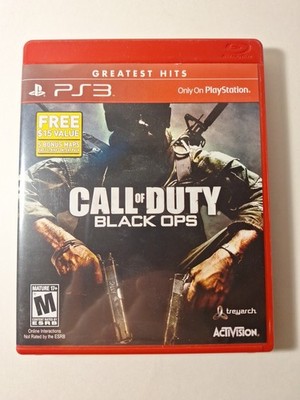 Greatest Hits  PlayStation 3 Call Of Duty  Black Ops Game - New Opened Unplayed