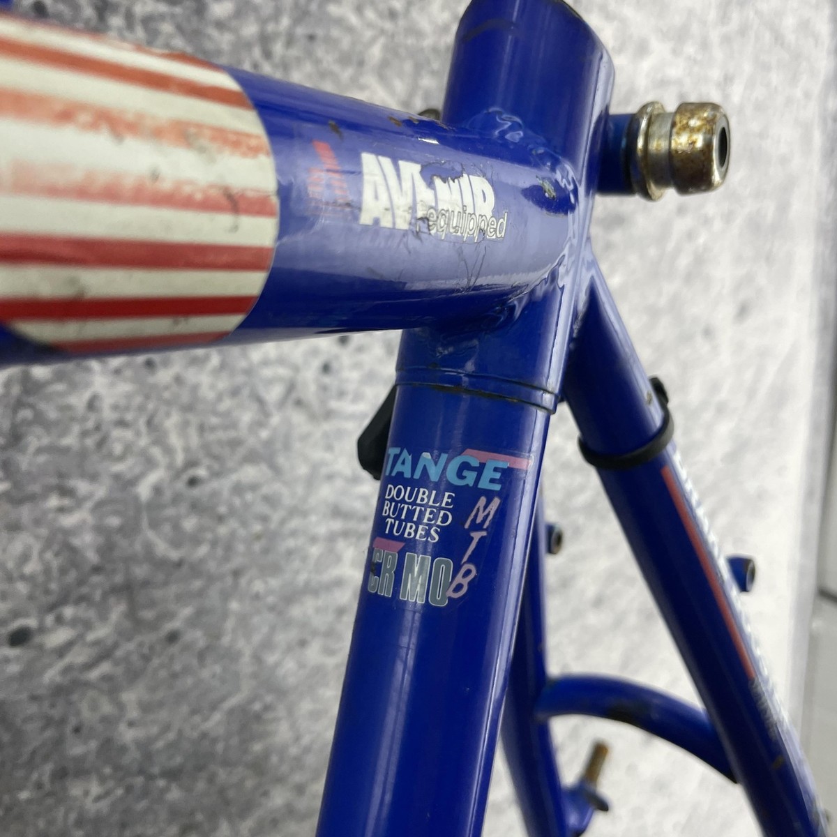 Cadre Vélo Route Vintage Müsing Maracas – Aluminium Tange Premier, 53 Cm, Roues 650C
