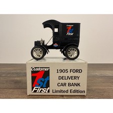 Ertl 1905 Ford Delivery Car Coin Bank Die Cast Vintage Style Model