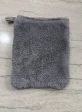 Norwex 2-in-1 Bathroom Scrub Mitt w/ BacLock Graphite Bathtub Shower Sink Cloth