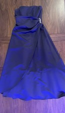 Colbalt Blue ball gown, David s Bridal, size 8