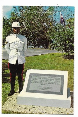 Postcard Nassau Bahama Islands Ficus Benjamina Tree Planted By John F Kennedy