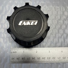 Enkei Wheel Center Rim Cap Hub Cover Lug Dust Push Snap-in 2.75 Od Black Sv Enkei Wheel Center Rim Cap Hub Cover Lug Dust Push Snap-in 2.75 Od Black Sv