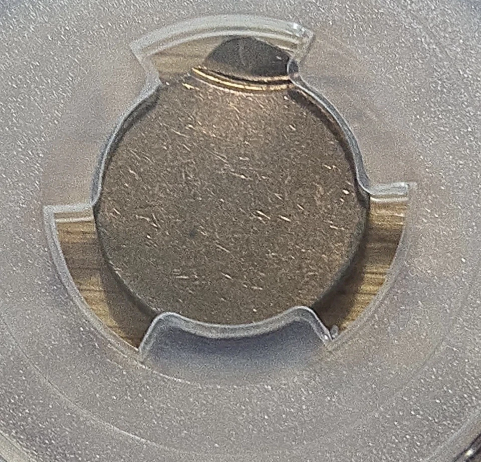 Very Rare (1959-1982) PCGS MS63 BN 97% Off Center Lincoln Cent Mint Error Wow - Image 3 of 3