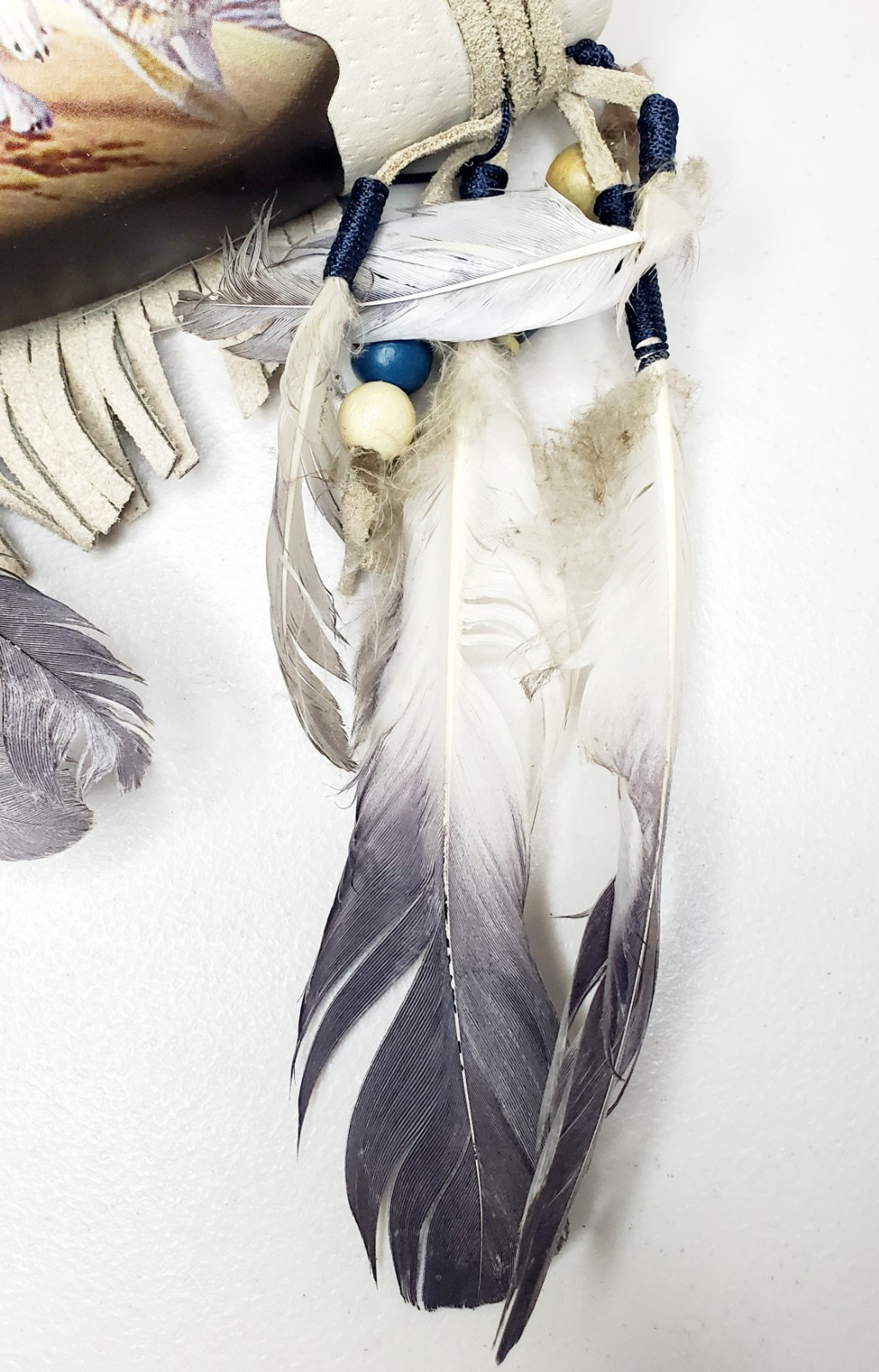 Sacred Guardians Mystic Warriors Native American Horn~Bradford Exchange ~ WOLVES