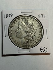 1878 8TF Morgan Silver Dollar Choice XF Tough Variety