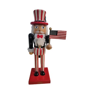 14'' Patriotic Uncle Sam USA Nutcracker 4th of July Target Limited Edition 2009