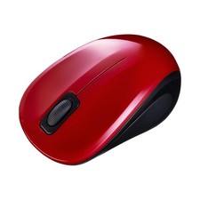 Antibacterial Silent Bluetooth Blue LED Mouse Red MA-BBSK315R