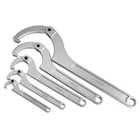 4 Sizes Adjustable Hook Wrench C Spanner Round Head Hand Tool For Nuts Bolt UK