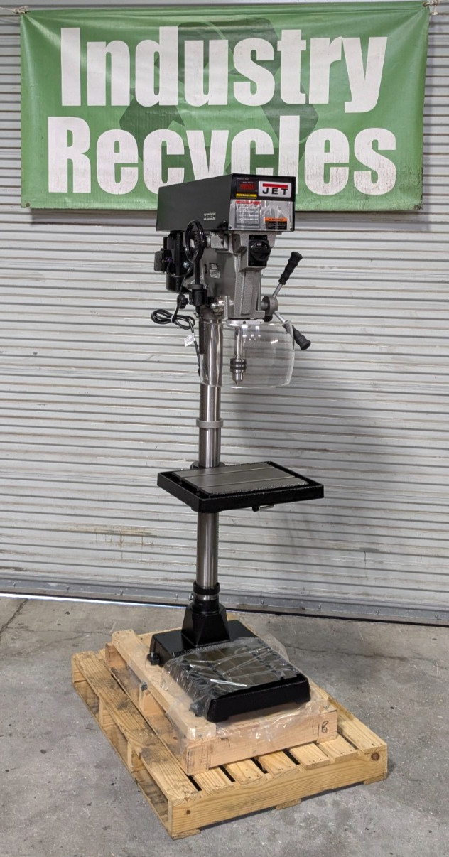 JET 15" Variable Speed Drill Press  2MT  1 HP  115V     *Scr