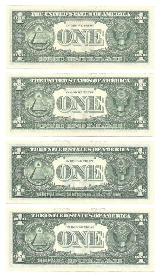 1974 $1 RICHMOND FRNs. 8 Consecutive, Crisp & UNCIRCULATED Banknotes. - Image 3 of 4