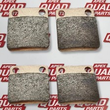 Front Brake Pads British All Weather Compound  Yamaha Grizzly 350 (2 SETS)