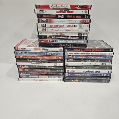 Bulk DVD Movie Lot - 30 DVDs Mixed Bundle
