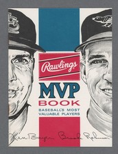 1965 Rawlings Promo Brooks Robinson & Ken Boyer Portrait Prints with Booklet