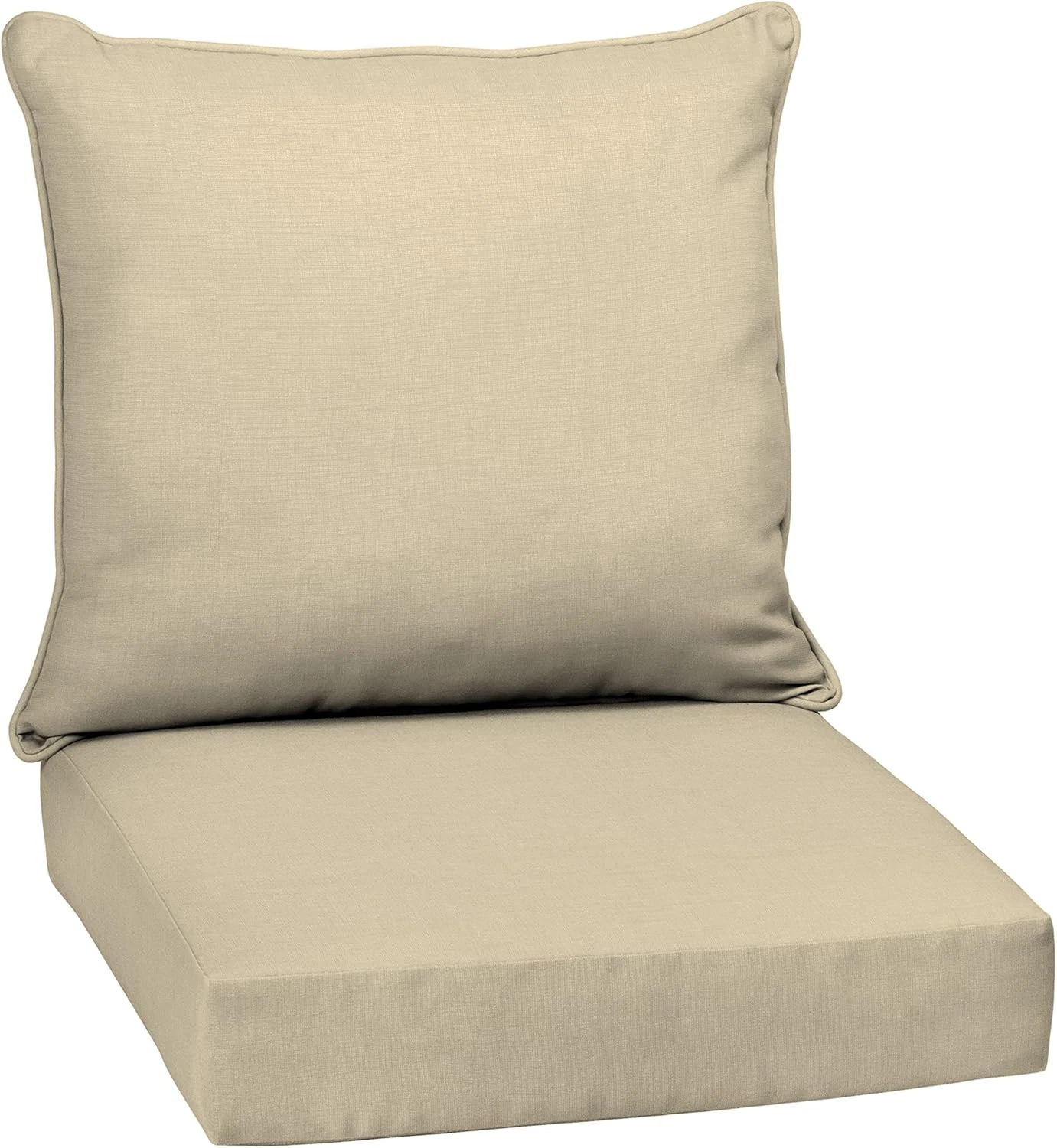 Arden Outdoor Deep Seat Cushion Set, 24 in X 24 In, Weather-Proof, Rain-Proof, F