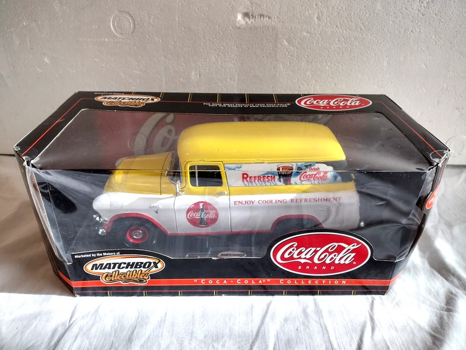 Matchbox Collectibles Coca Cola 1957 GMC Panel Van Diecast Modelo 1:18 Caja Sellada Foto 3 de 4