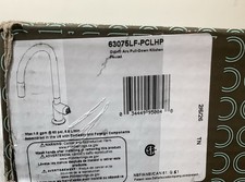 Brizo Odin 63075LF-PCLHP 1.8 GPM Arc Spout Kitchen Faucet, Chrome, (Less Handle)