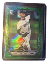 Kade Anderson 1st Bowman Chrome Green Refractor 29/99 Seattle Mariners