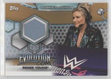2019 Topps WWE Women's Division Mat Relics Bronze 51/75 Renee Young #MR-RY 0w8y