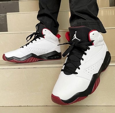 Air Jordan Lift Off Sneakers White Black Red AR4430-106 Men s Size 13
