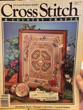 Cross Stitch Country Crafts Magazine Sept/Oct 1989
