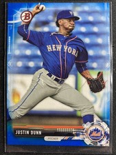 Dunn, Justin - 2017 Bowman Draft Paper - Blue - 47/150