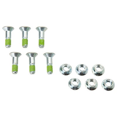 Bolt 2008-HS.EU Hub-Savers Double Locked Sprocket Fastening Kit Silver