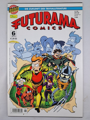 Futurama Comics #6 gebraucht GRATISVERSAND