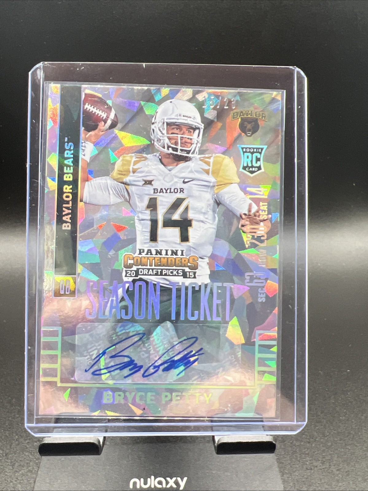 Tyler Lockett Panini Prizm Collegiate Draft Picks All-Americans #16 Autograph
