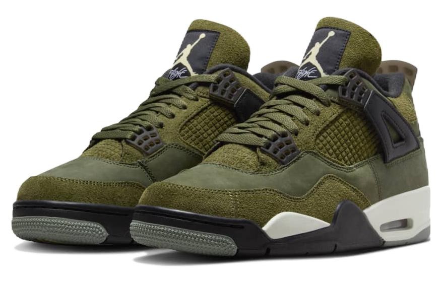 Size 8 - Jordan 4 SE Retro Low Craft - Olive for sale online | eBay