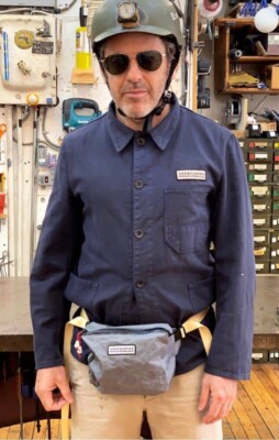 Tom Sachs Fanny Pack Waist Pouch SHOULDER BAG Black 1.75” x Tom Sachs Fanny Pack Waist Pouch SHOULDER BAG Black 1.75” x