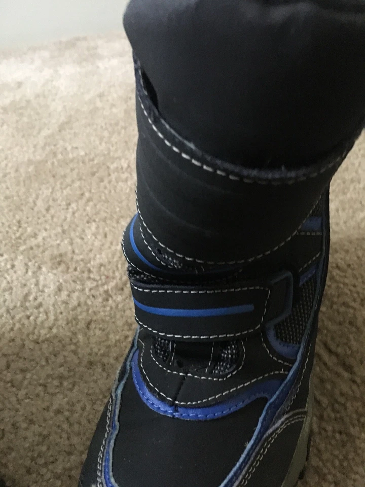 Totes Niños Pequeños Botas Negras y Azules Invierno Senderismo Informales Talla Desconocida Foto 4 de 4