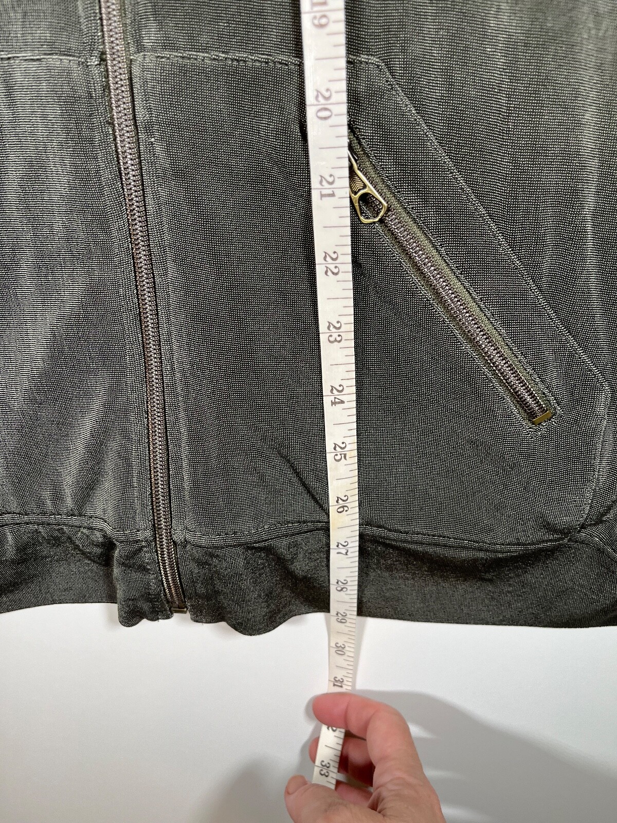 Chicos solid activewear jacket and top 2 piece - image 7