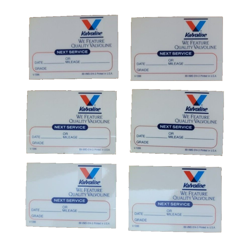 Change Original Window Reminder Sticker Decal Lot Of 6