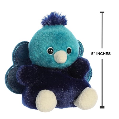 Aurora® Palm Pals™ Elton Peacock™ 5 Inch Stuffed Animal Toy - Picture 5 of 5