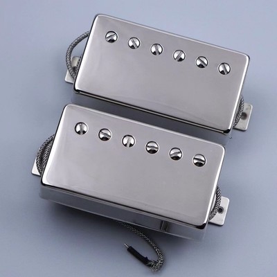 Alnico II 57 Classic Vintage PAF Humbucker Pickups Braided WIRE Fit Gibson