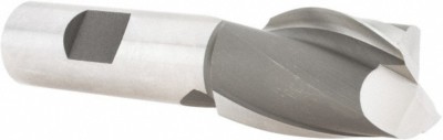 Hertel 1'', 1-1/2'' LOC, 3/4'' Shank, 3-3/4'' OAL, 2 Flute, HSS Square End Mill S...