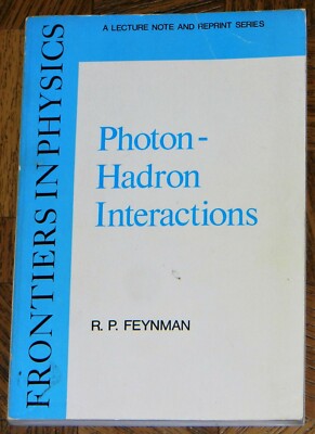 Photon-Hadon Interactions R. P. Feynman 1972 Softcover.
