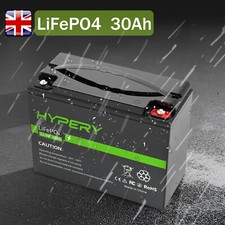 Lifepo4 12V 30Ah Lithium Leisure Battery Deep Cycle For RV Boat Marine /Charger